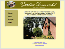 Tablet Screenshot of pension-leer-ostfriesland.de